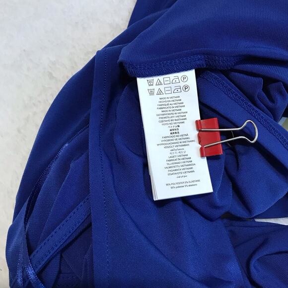 Michael Kors NWT Royal Blue Sleeveless Blouse Women XL - Picture 10 of 11